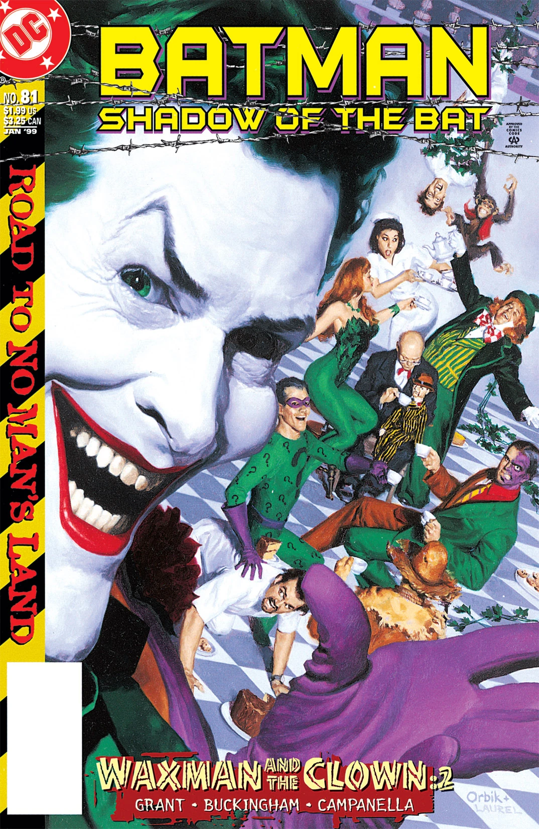 Batman: Shadow of the Bat #81 (DC, 1998 — Cover A) cover